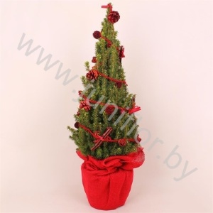Ель Pic.Jute Decoraties NO SNOW