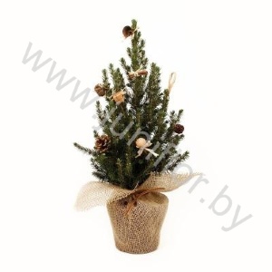 Ель Pic.Jute Decoraties NO SNOW