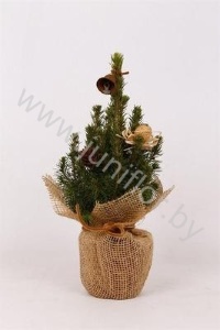 Ель Pic.Jute Decoraties NO SNOW