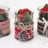 Каланхоэ Jute Merry Christmasglass+Kalanchoe