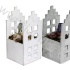 Гиацинт Houten Huis Wit_Grijs+Hyacint