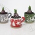 Гиацинт Cup Rendier Groen_Rood 9+Hyacint